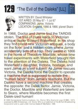 Doctor Who Cornerstone 1995 Adventures 129 "The Evil of the Daleks" [LL]