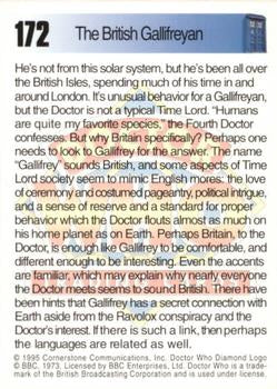 Doctor Who Cornerstone 1995 The Doctors 172 The British Gallifreyan