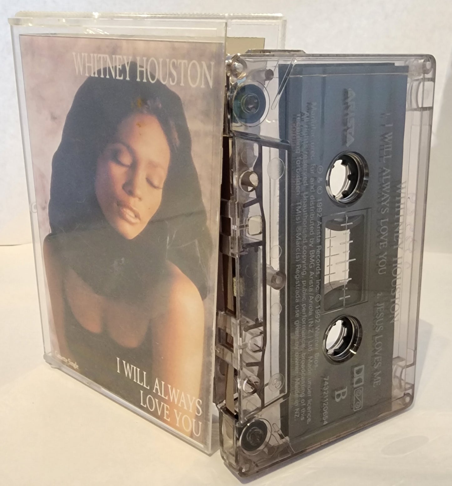 Whitney Houston I Will Always Love You Cassette Tape