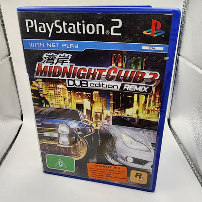 Midnight Club 3: DUB Edition Remix PS2