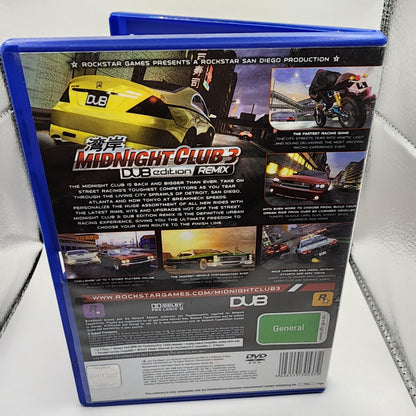 Midnight Club 3: DUB Edition Remix PS2