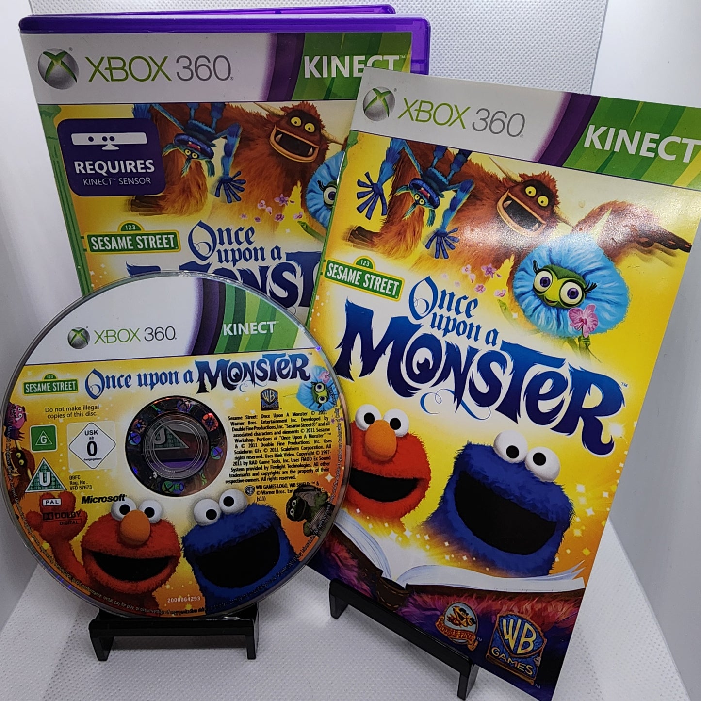 Sesame Street Once Upon A Monster Complete Xbox 360