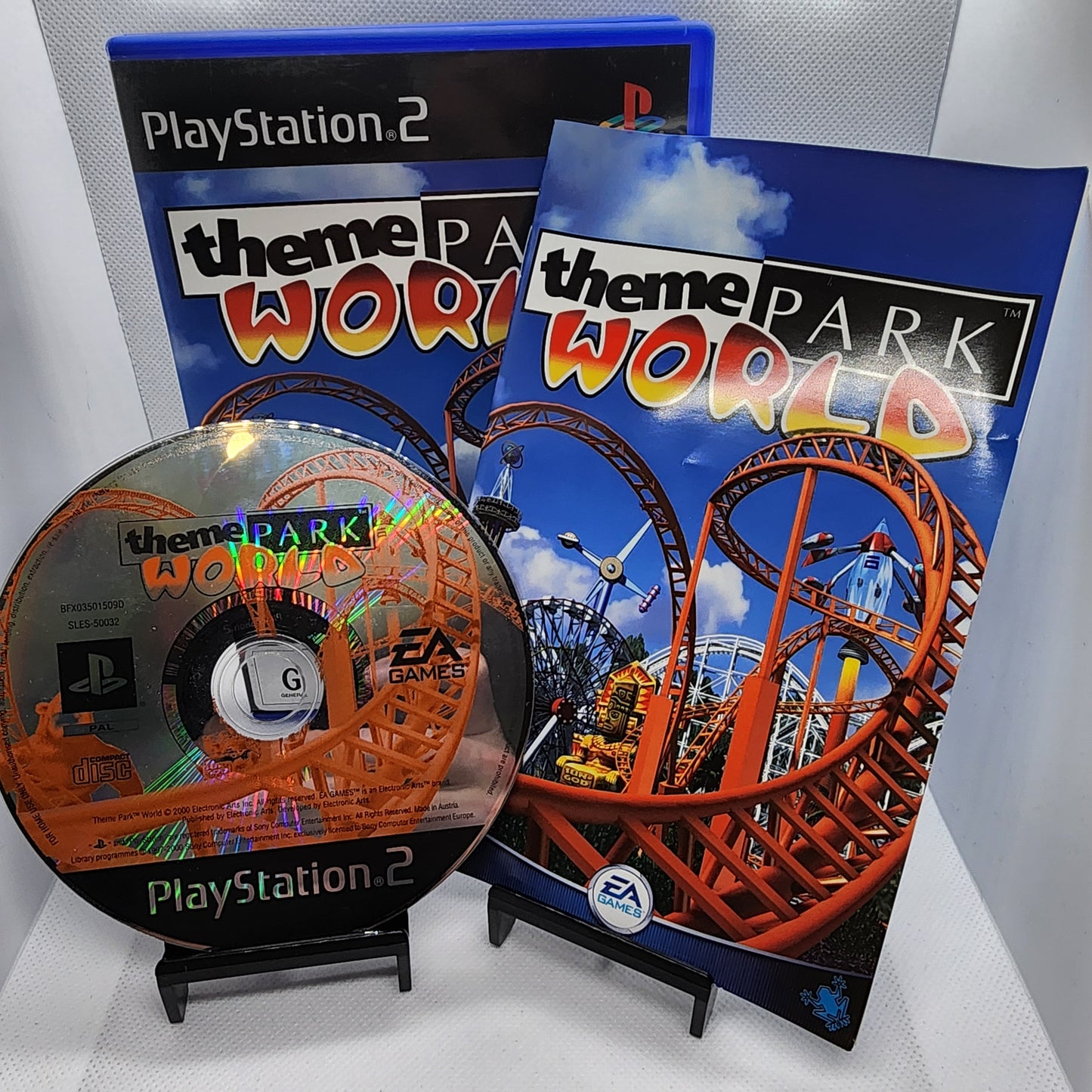 Theme Park World PS2 Complete