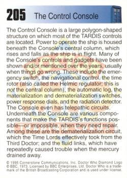 Doctor Who Cornerstone 1995 The Legend 205 The Control Console