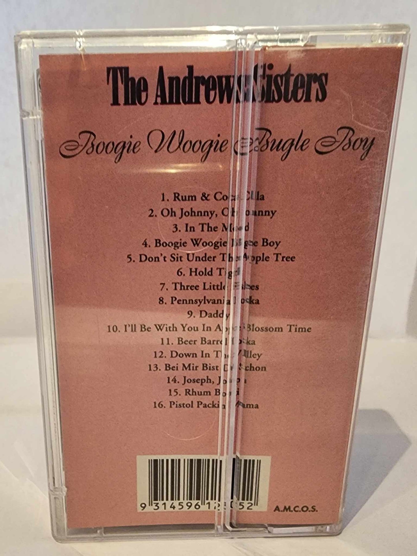 The Andrews Sisters Great Nostalgia Cassette Tape