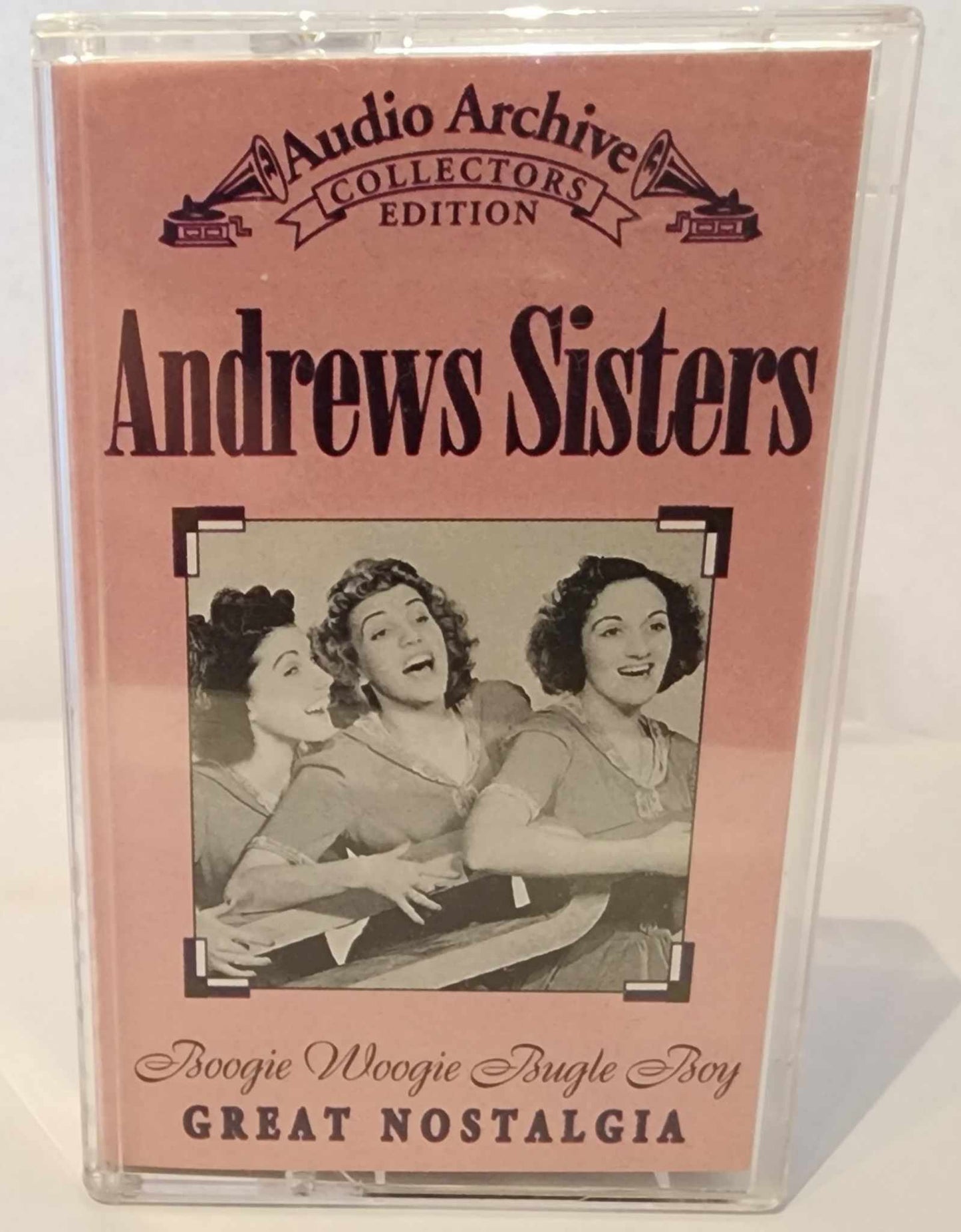 The Andrews Sisters Great Nostalgia Cassette Tape