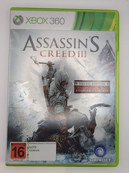 Assassin's Creed 3 Xbox 360