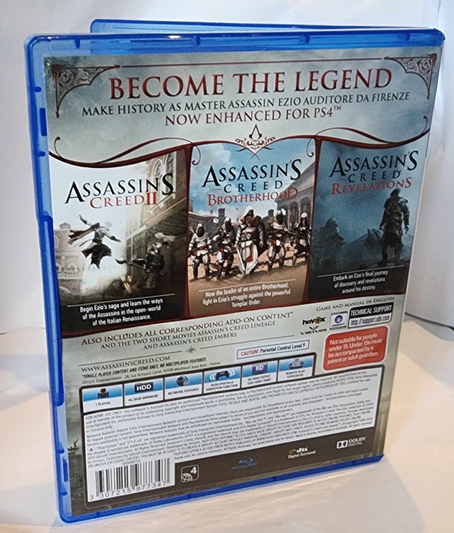 Assassins Creed The Ezio Collection PS4