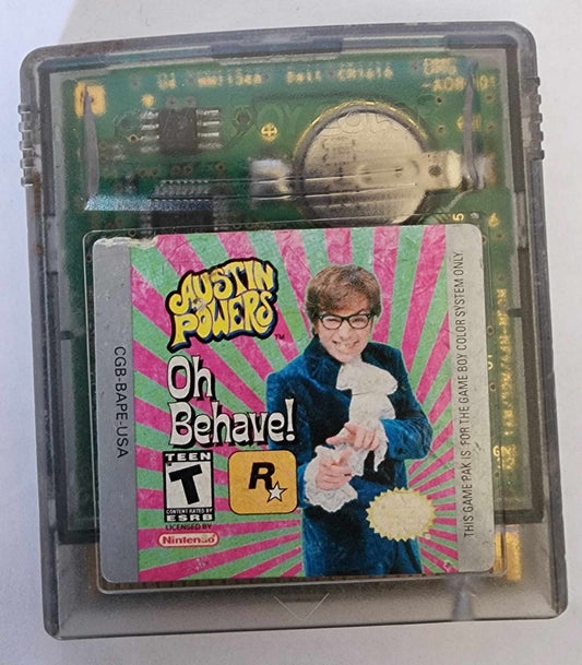 Austin Powers Oh Behave! Nintendo Gameboy Color