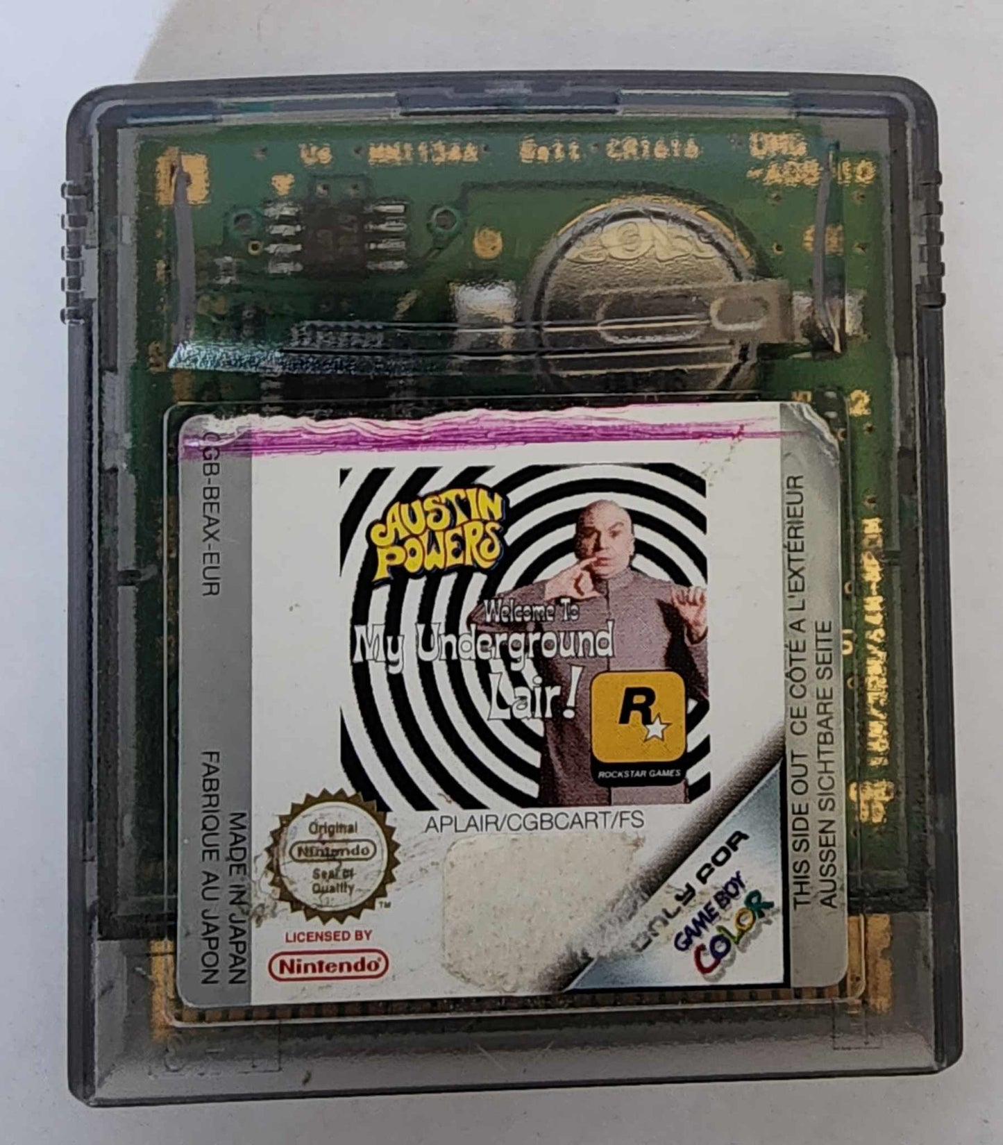 Austin Powers Welcome to My Underground Lair! Nintendo Gameboy Color