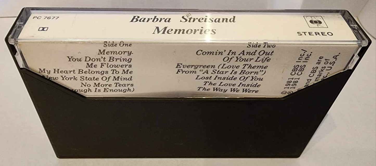 Barbra Streisand Memories Cassette Tape