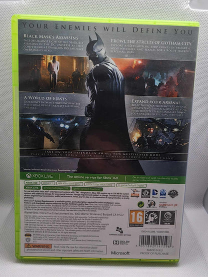 Batman Arkham Origins Xbox 360