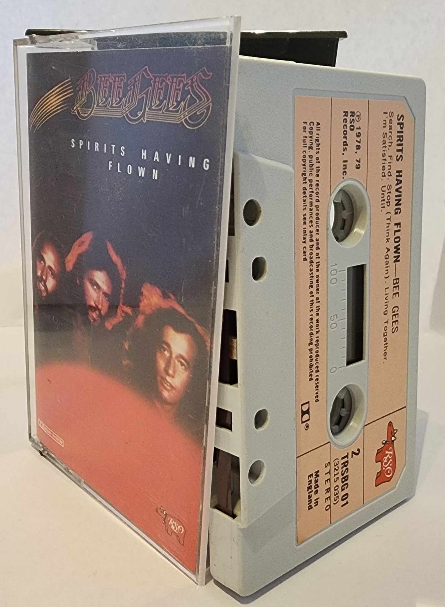 Bee Gees Spirits Having Flown Cassette Tape