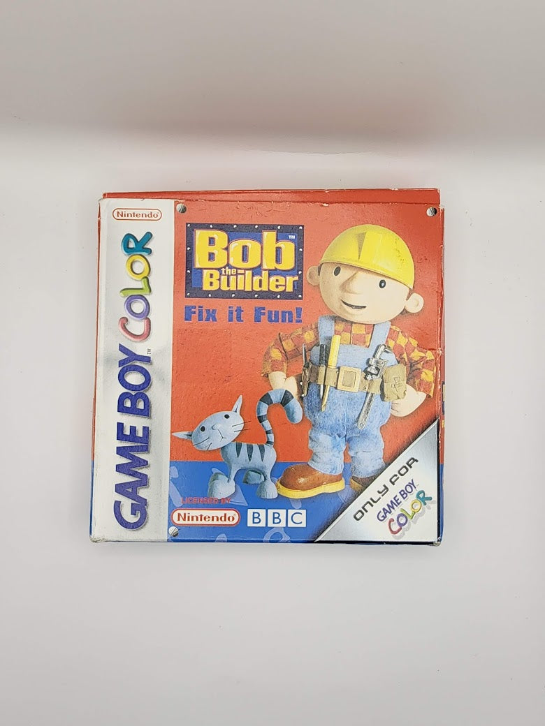 Bob The Builder Fix It Fun Nintendo Gameboy Color *In Box*