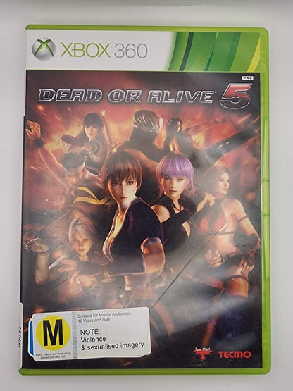 Dead or Alive 5 Xbox 360