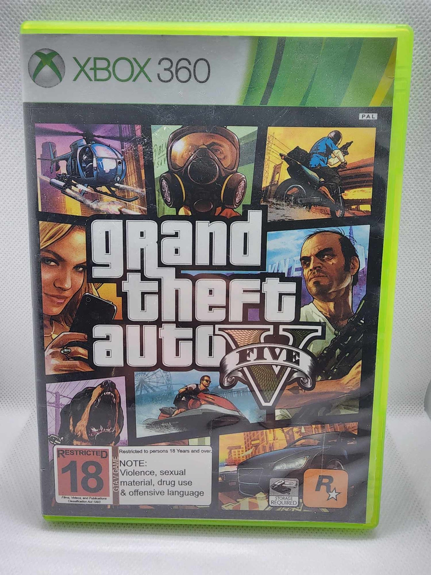 Grand Theft Auto V (5) Xbox 360 Complete (With Map)