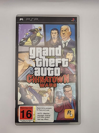 Grand Theft Auto Chinatown Wars PSP