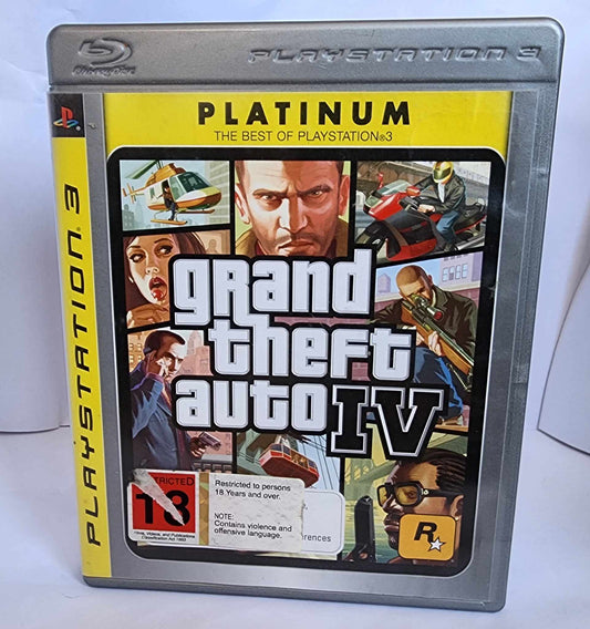 Grand Theft Auto IV Platinum PS3