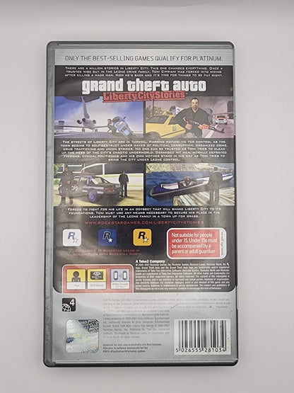 Grand Theft Auto Liberty City Stories PSP