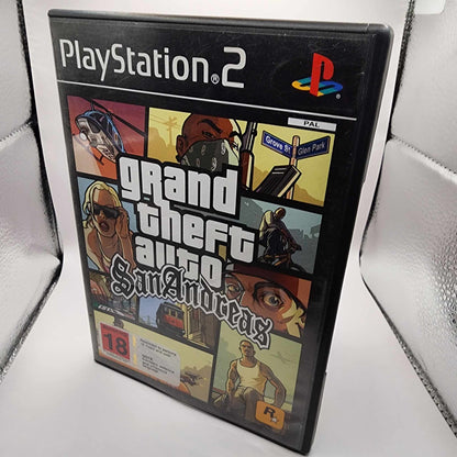 Grand Theft Auto San Andreas Complete PS2