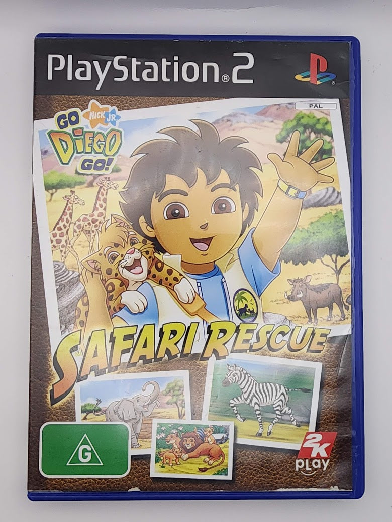 Go Diego Go! Safari Rescue Complete PS2