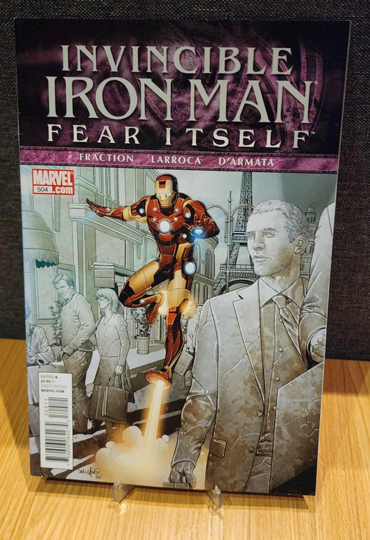 Invincible Iron Man Fear Itself 504