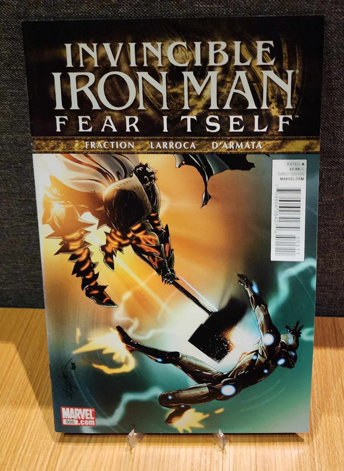 Invincible Iron Man Fear Itself 505