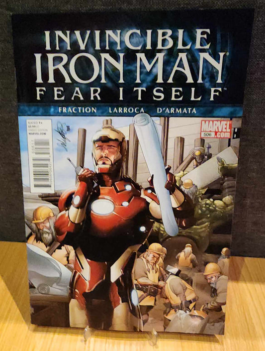 Invincible Iron Man Fear Itself 506