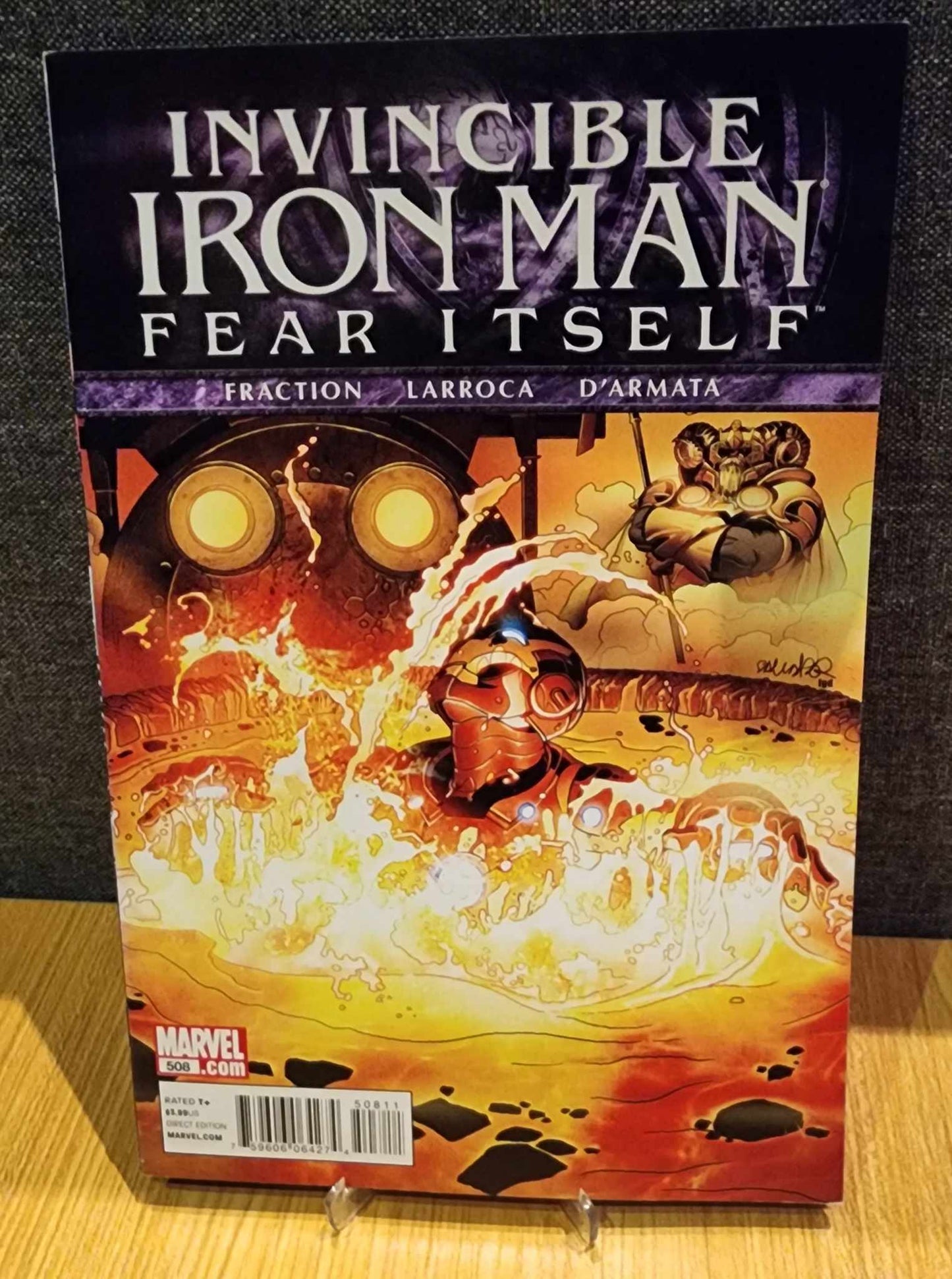 Invincible Iron Man Fear Itself 508