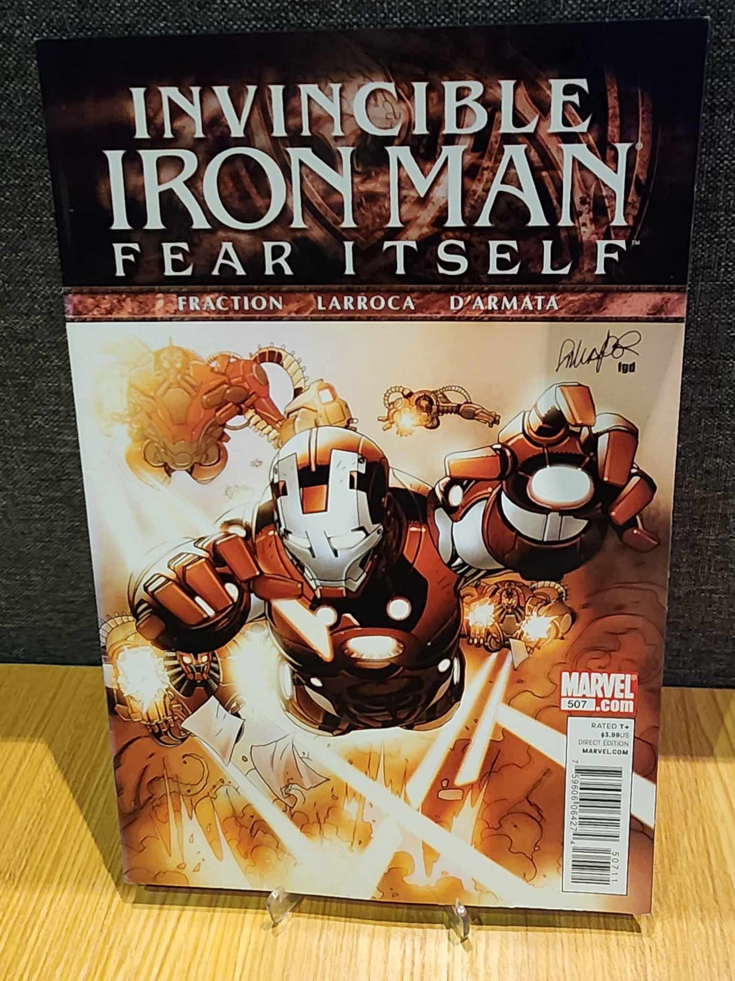 Invincible Iron Man Fear Itself 507