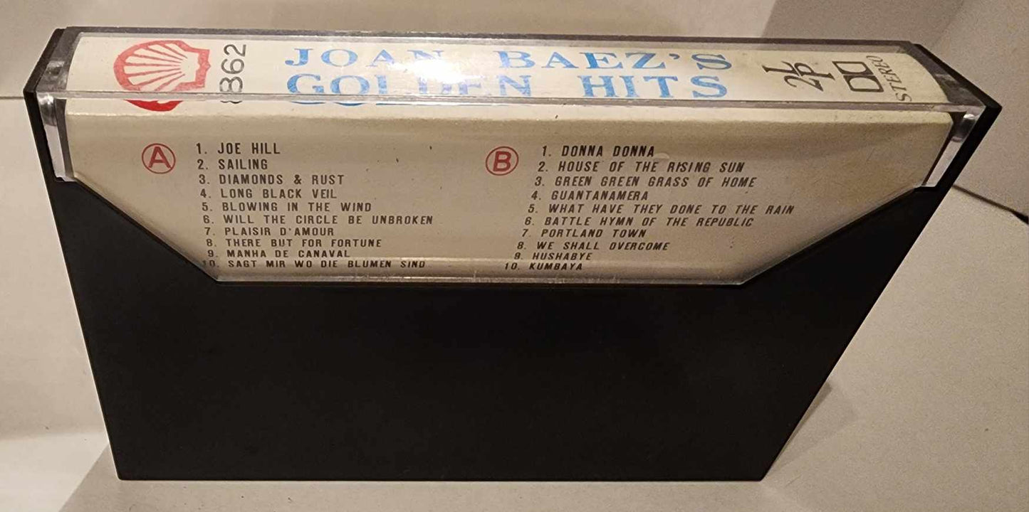 Joan Baez Golden Hits Cassette Tape