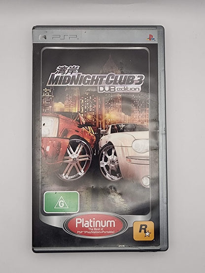 Midnight Club 3 DUB Edition PSP