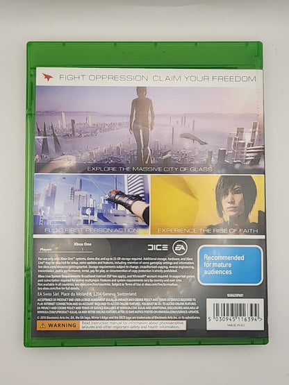 Mirrors Edge Catalyst Xbox One