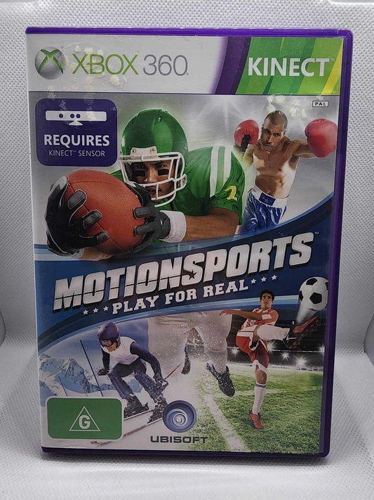 MotionSports: Play for Real Xbox 360 Complete