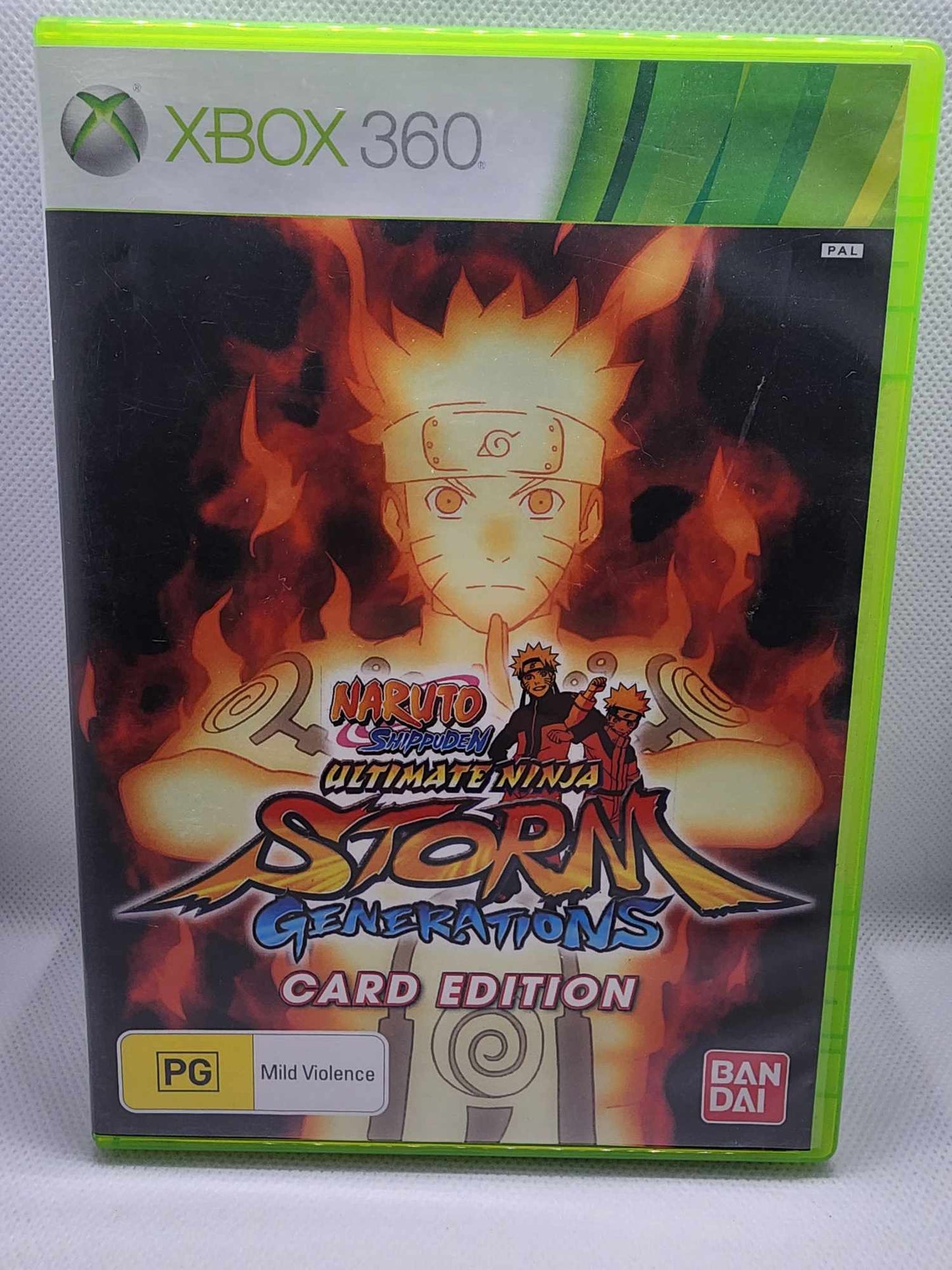 Naruto Shippuden Ultimate Ninja Storm Generations Card Edition Xbox 360