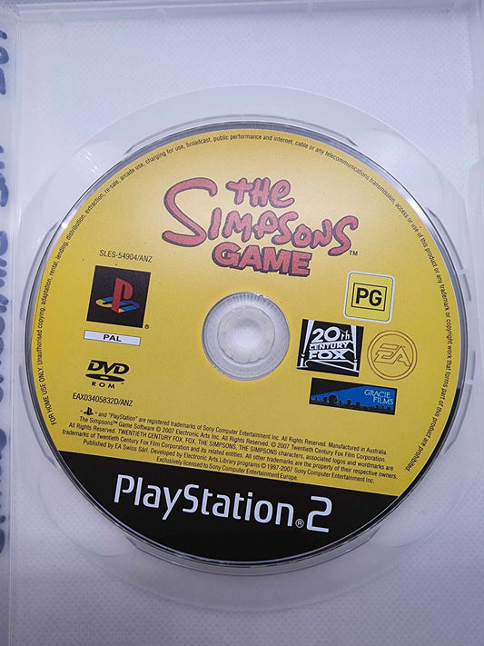 The Simpsons Game (Disc Only) PS2