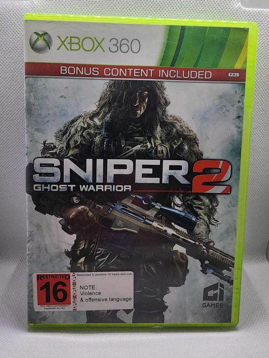 Sniper 2 Ghost Warrior Xbox 360