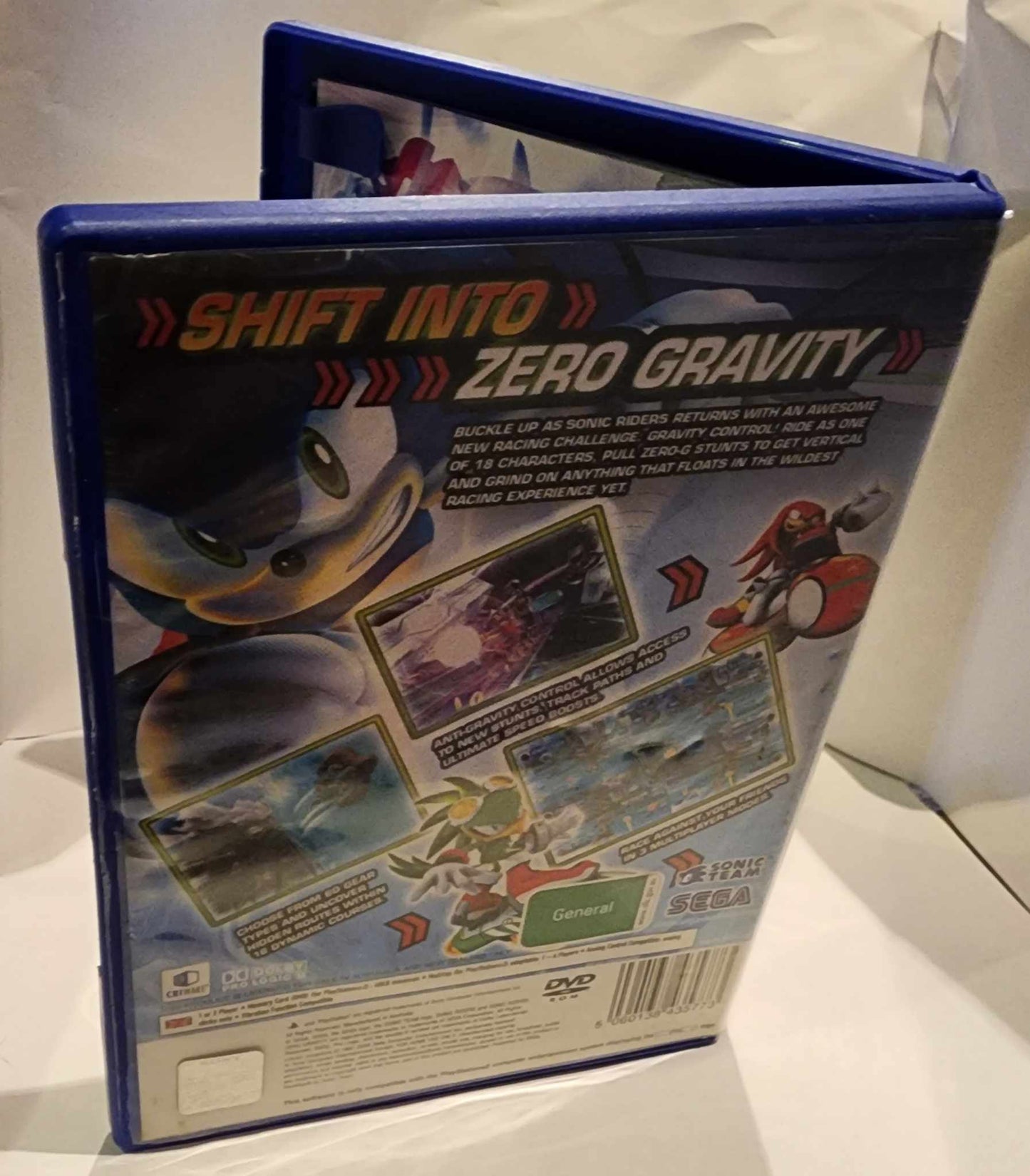 Sonic Riders Zero Gravity Complete PS2