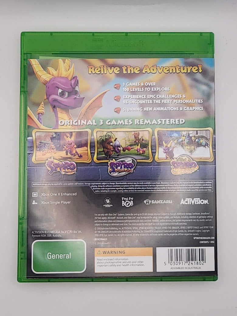 Spyro Reignited Trilogy Xbox One