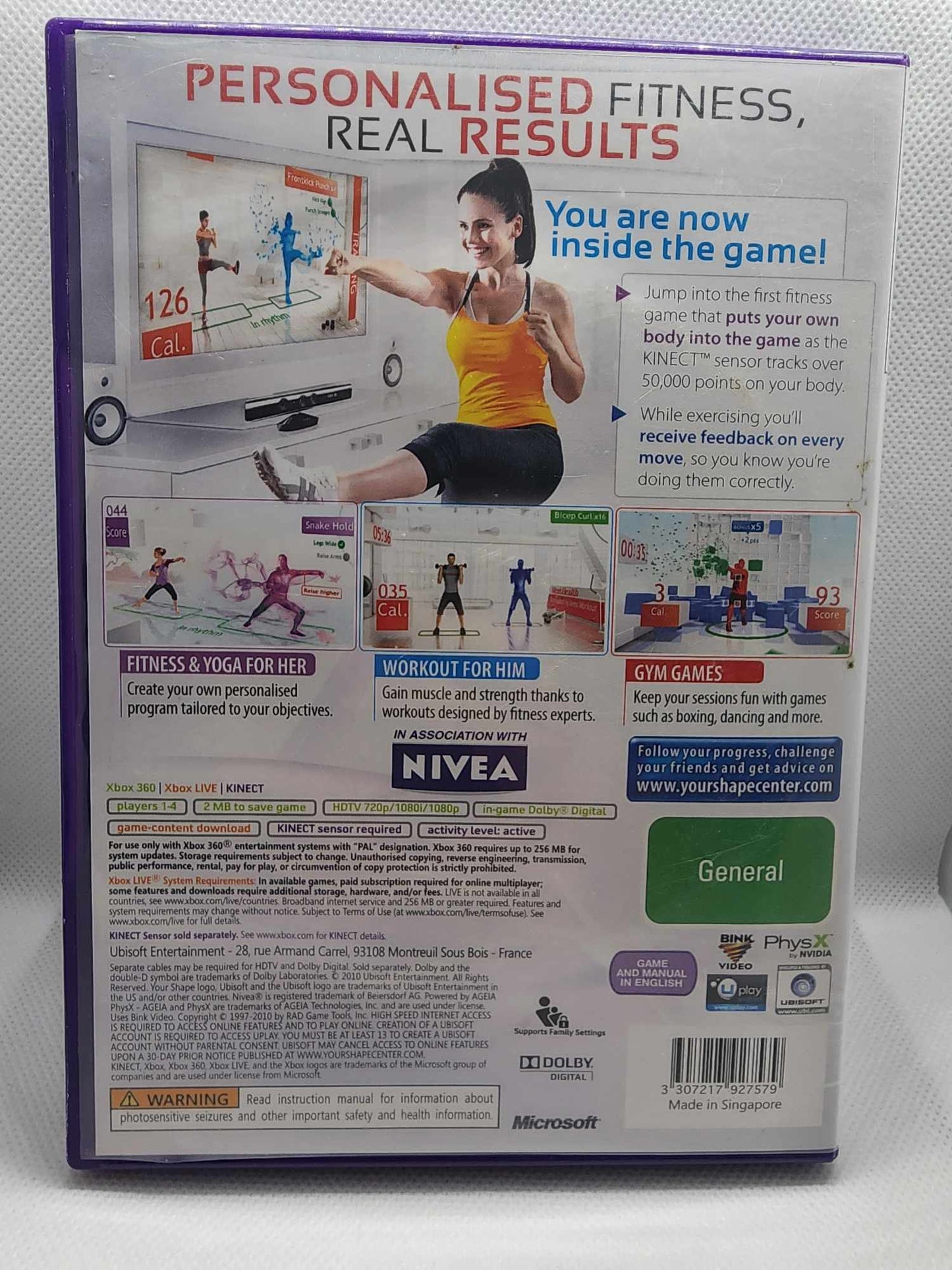 Your Shape Fitness Evolved Xbox 360